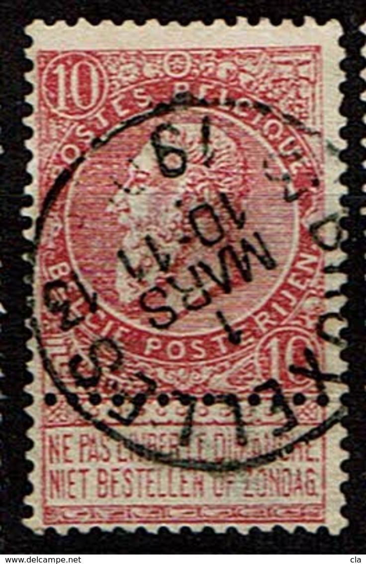 58  Obl  BXL 13   +8 - 1893-1900 Schmaler Bart