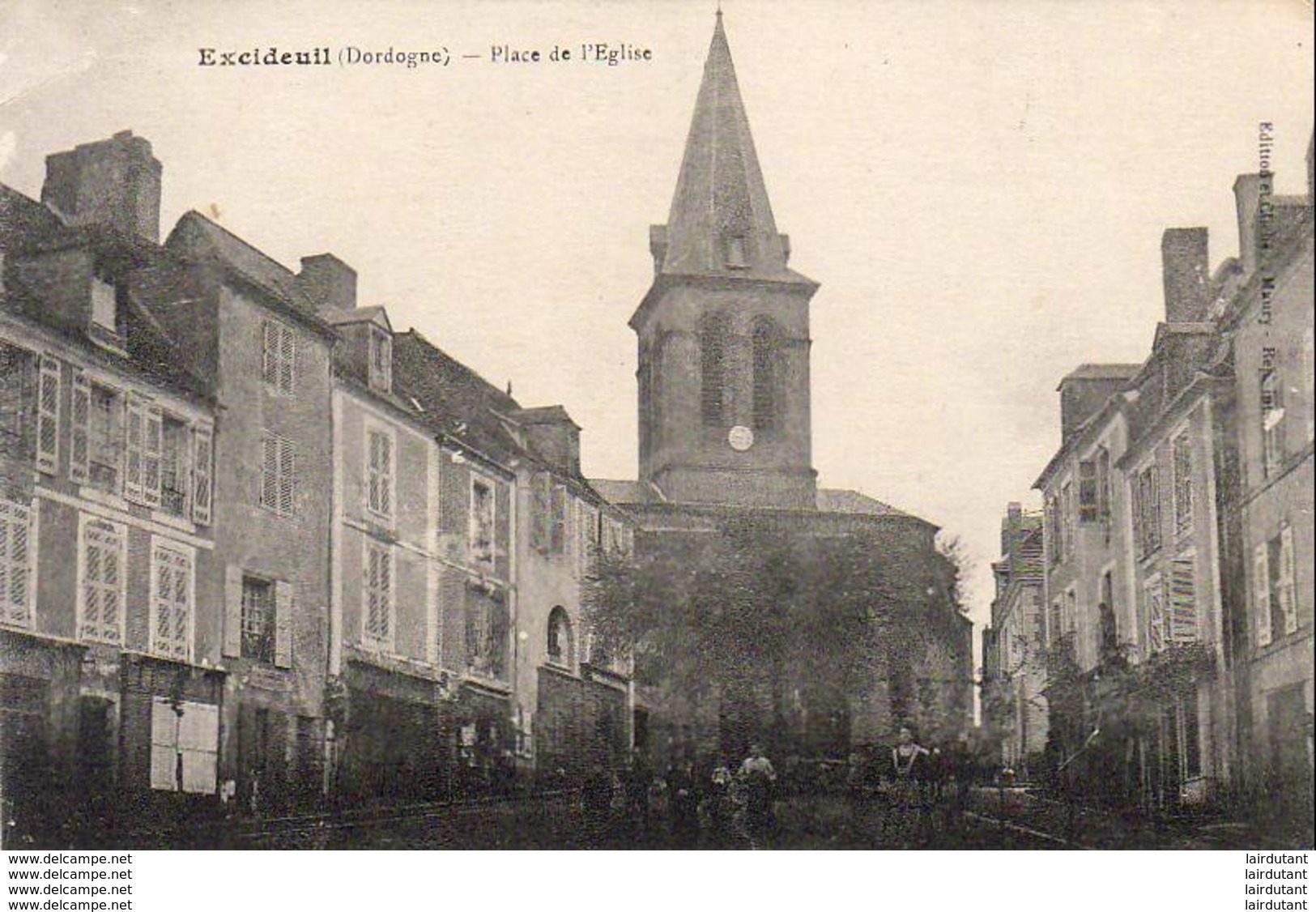 D24  EXCIDEUIL  Place De L'Eglise - Sonstige & Ohne Zuordnung