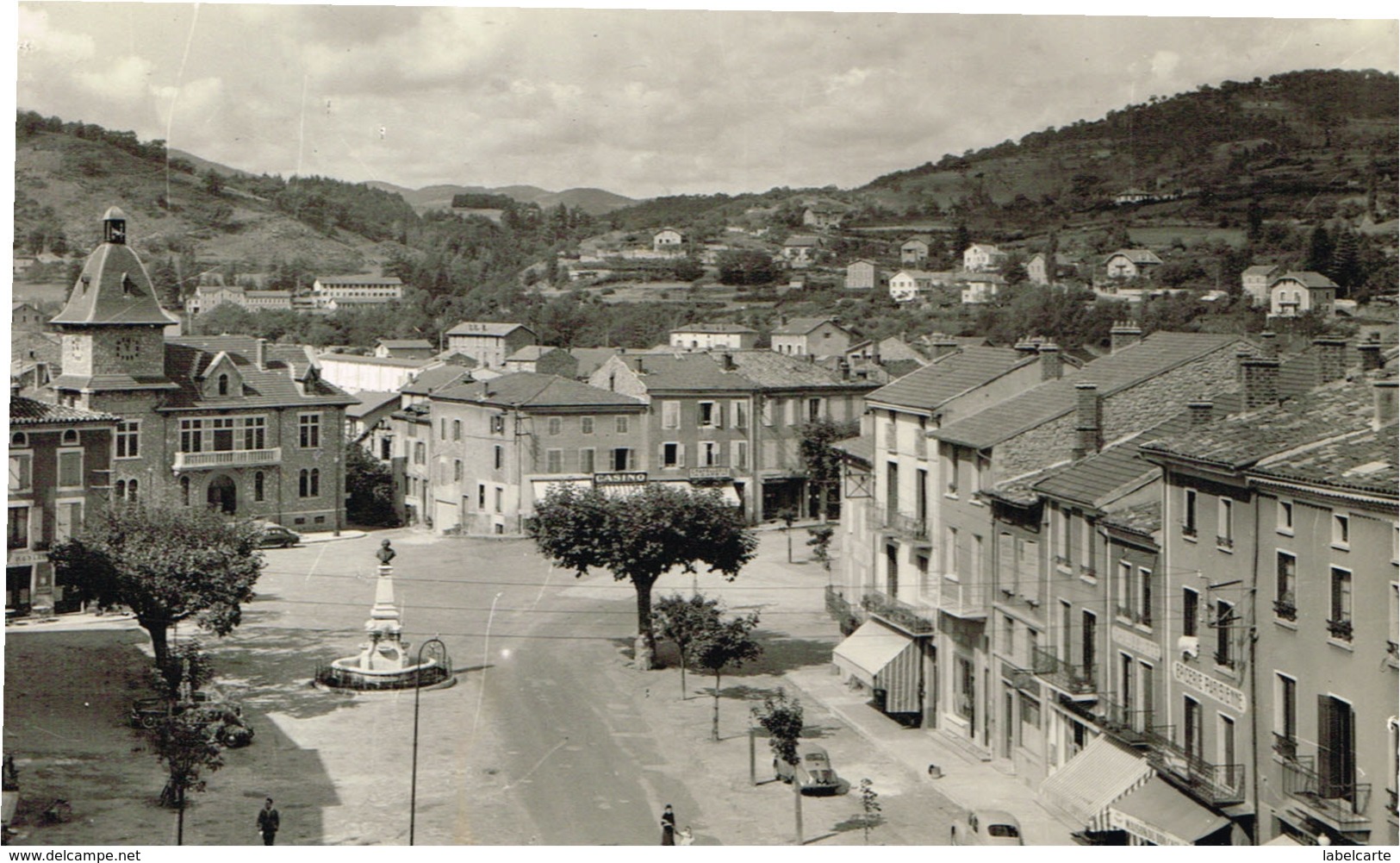 ARDECHE 07.LAMASTRE PLACE SEIGNOBOS - Lamastre