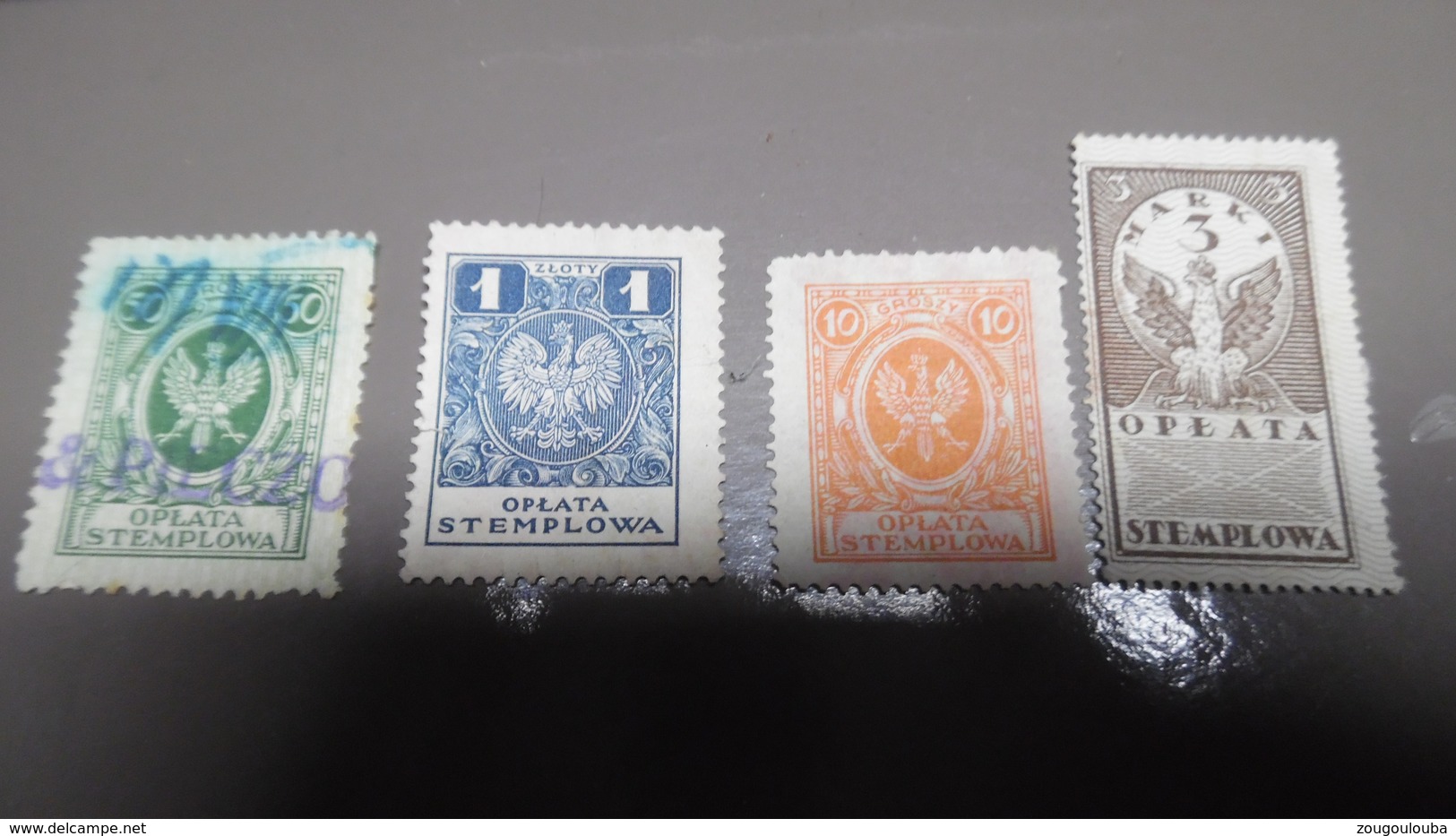 Pologne Timbre Fiscaux Revenue - Fiscaux