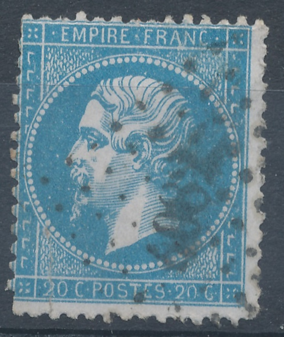 N°22 LOSANGE PETITS CHIFFRES. - 1862 Napoléon III