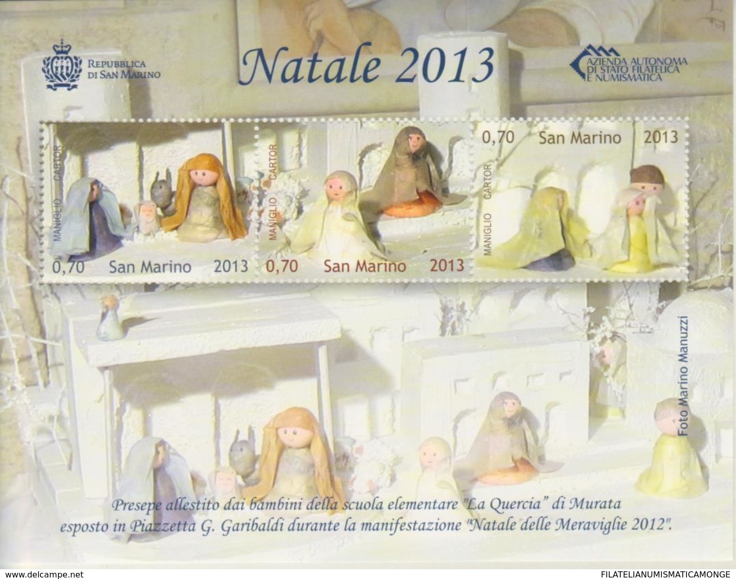 San Marino 2013 Correo 2364 MH Navidad 2013 - MH  **/MNH - Neufs