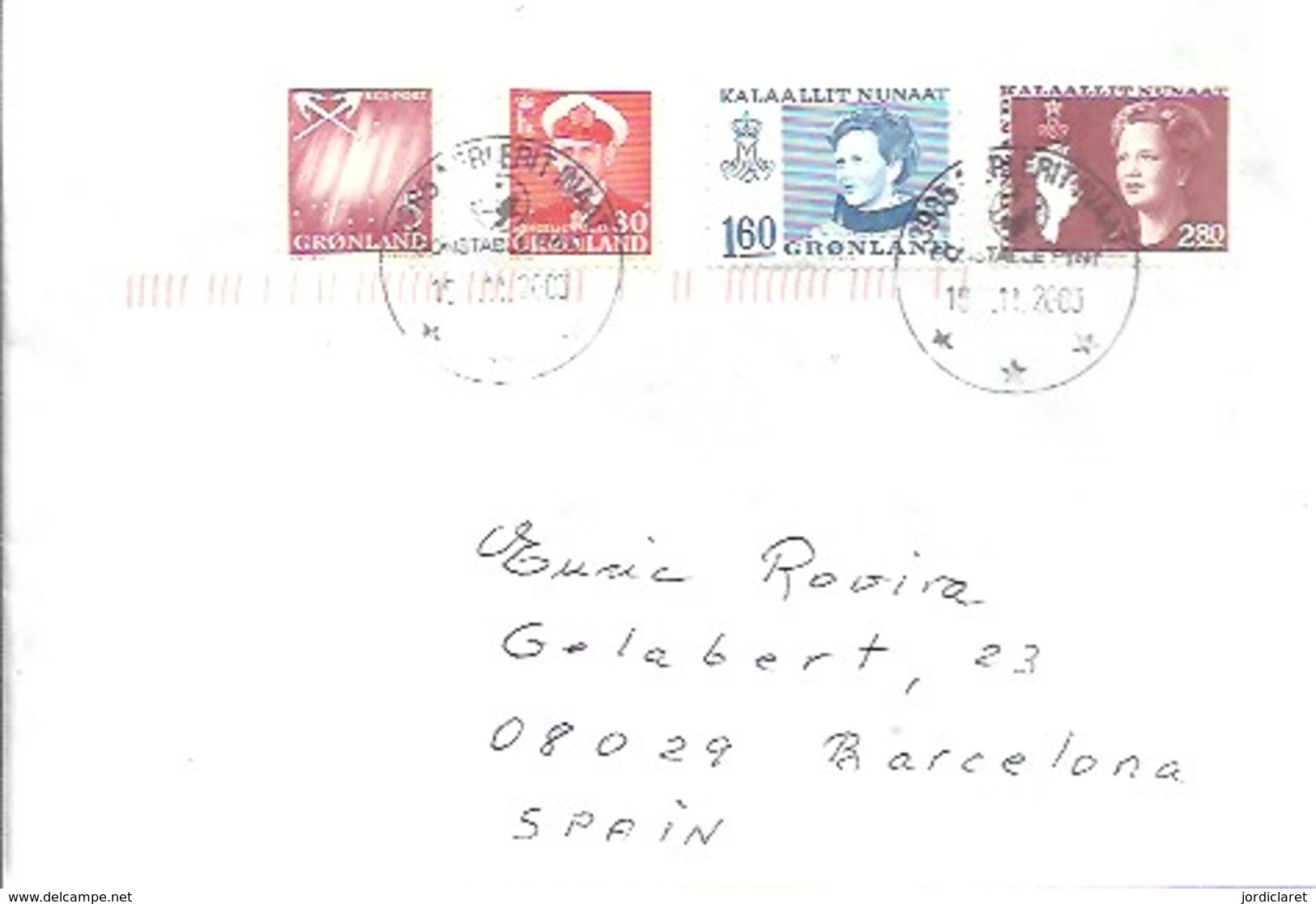 LETTER 2003 - Covers & Documents