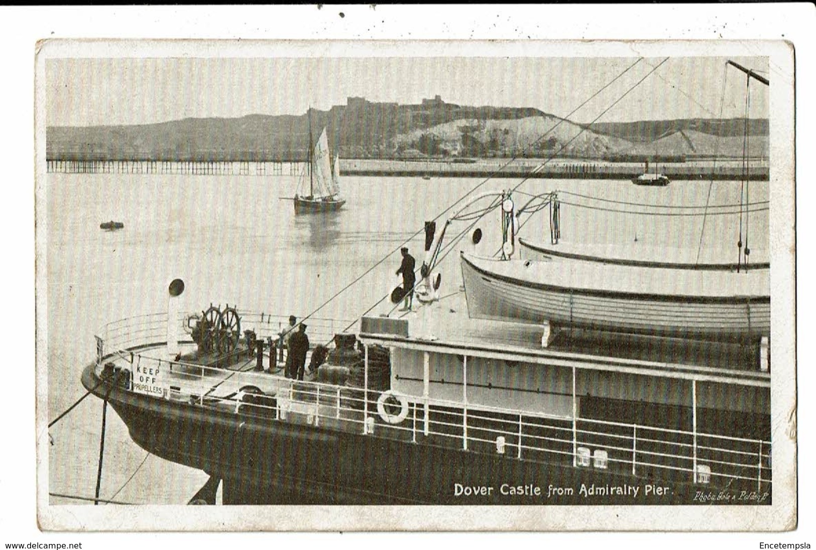 CPA-Carte Postale-Royaume Uni- Dover-  Castle From Admirary Pier 1905 VM10671 - Dover