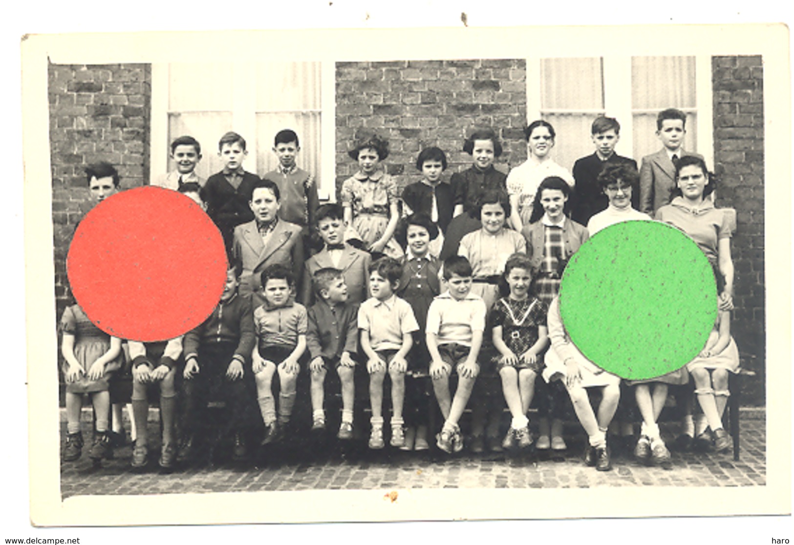 Photo Carte D'une Classe, école, élève,... - MONTENAU, St-Vith Ou Environs ? Photo Lecoq   (b273) - Saint-Vith - Sankt Vith