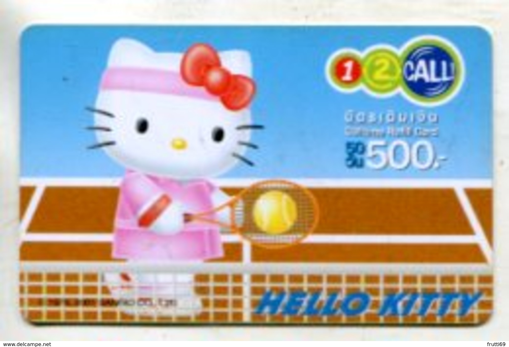 TK 17658 THAILAND - Prepaid - 12call - Hello Kitty - Thaïland