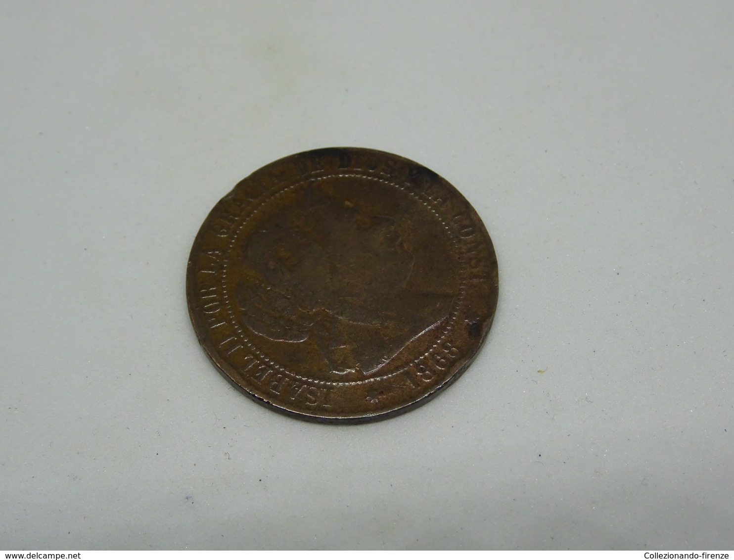 Moneta Coins Spagna 2 ½ Centimos 1868 OM (world Coins KM#634.5) - MB - Paraguay