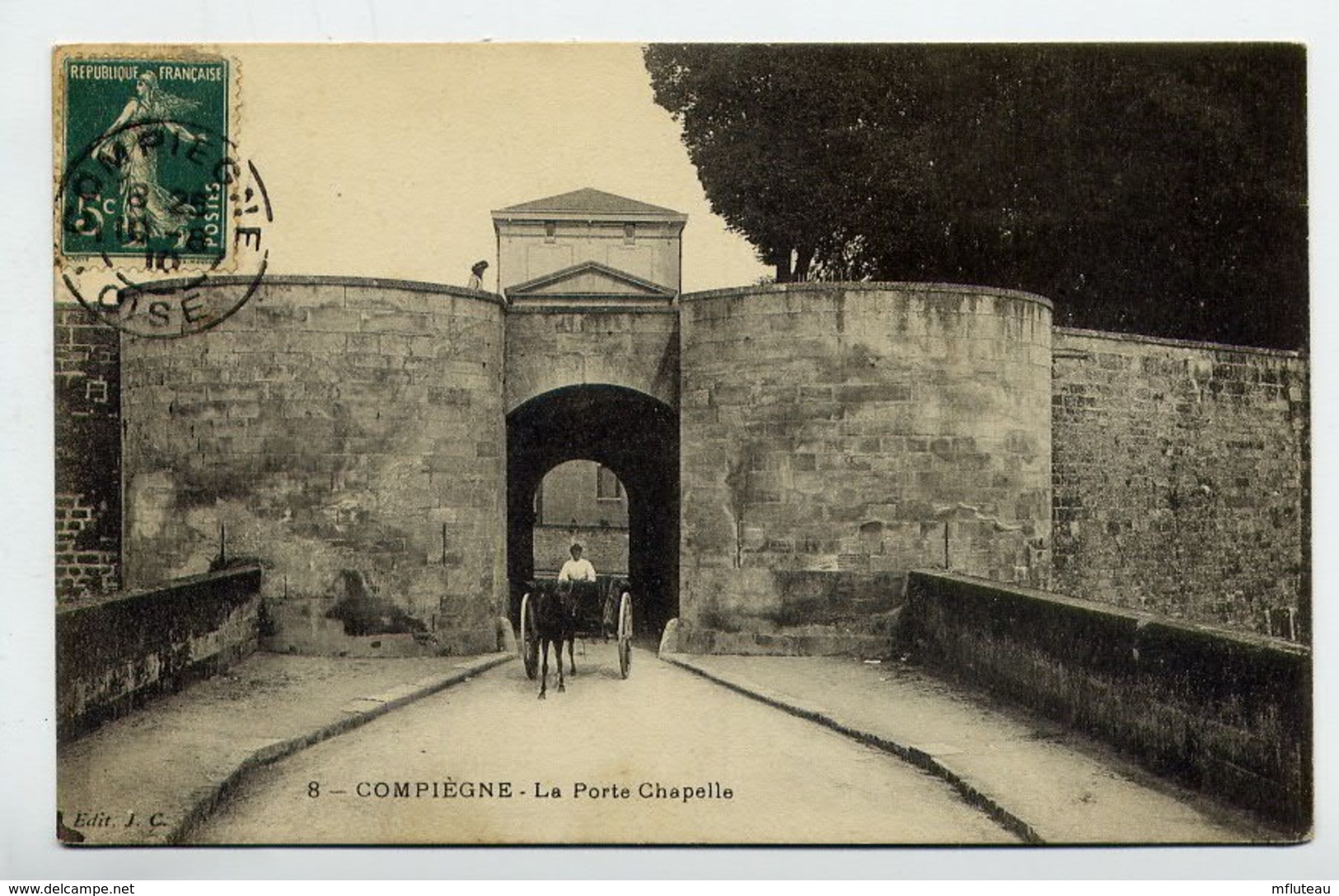 60*COMPIEGNE-La Porte Chapelle - Compiegne