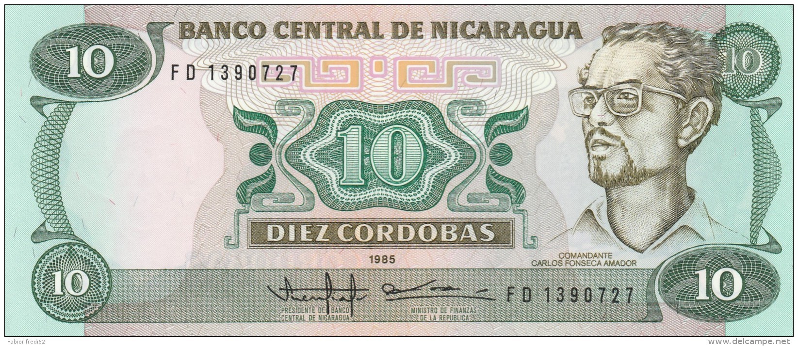 NICARAGUA 10 CORDOBAS (2) -UNC - Nicaragua