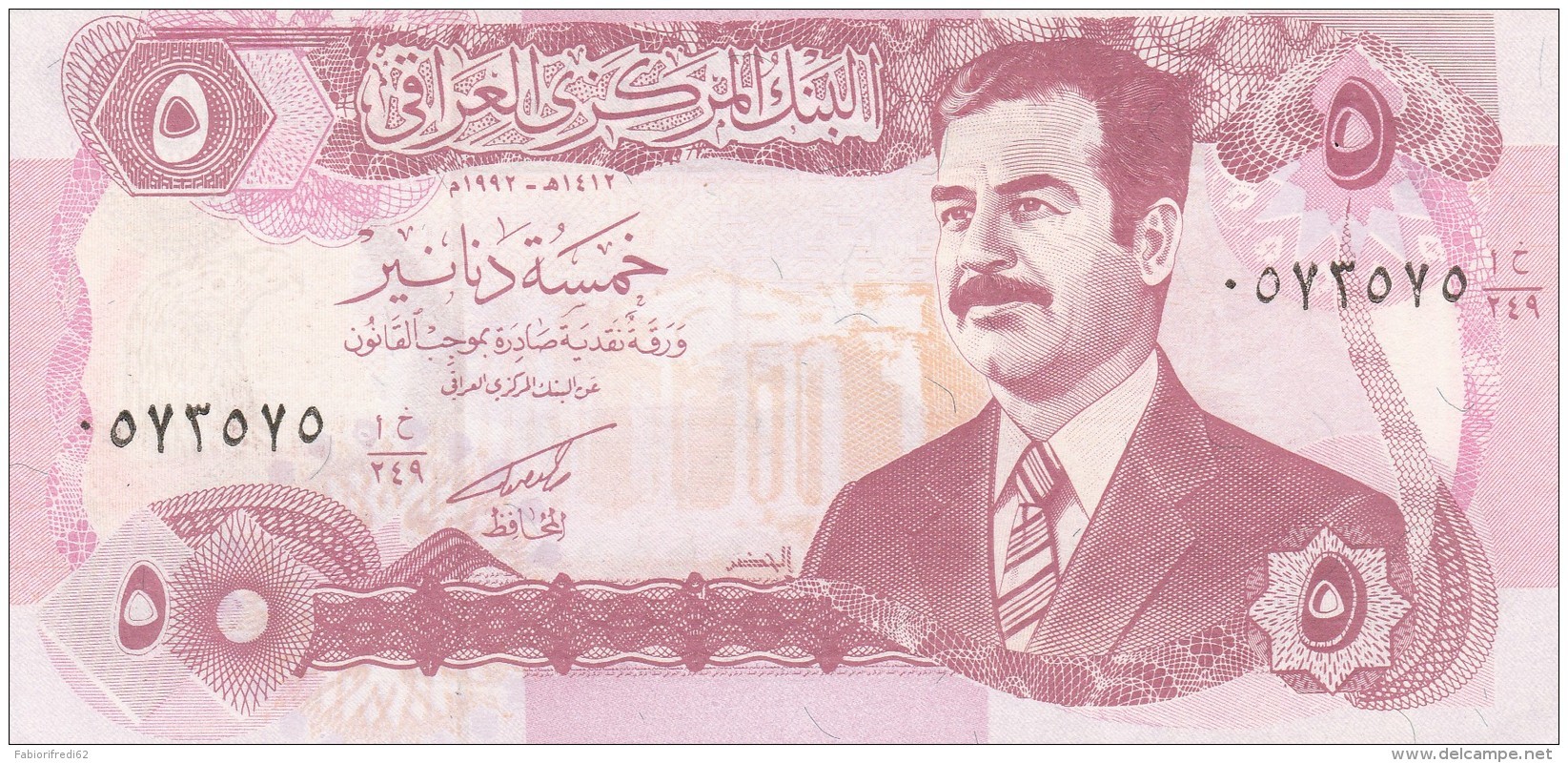 IRAQ 5 DINARS -UNC - Iraq