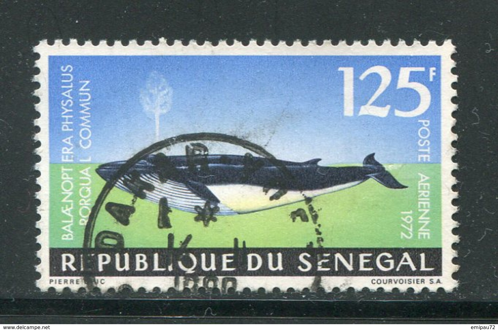 SENEGAL- P.A Y&T N°122- Oblitéré (baleines) - Senegal (1960-...)