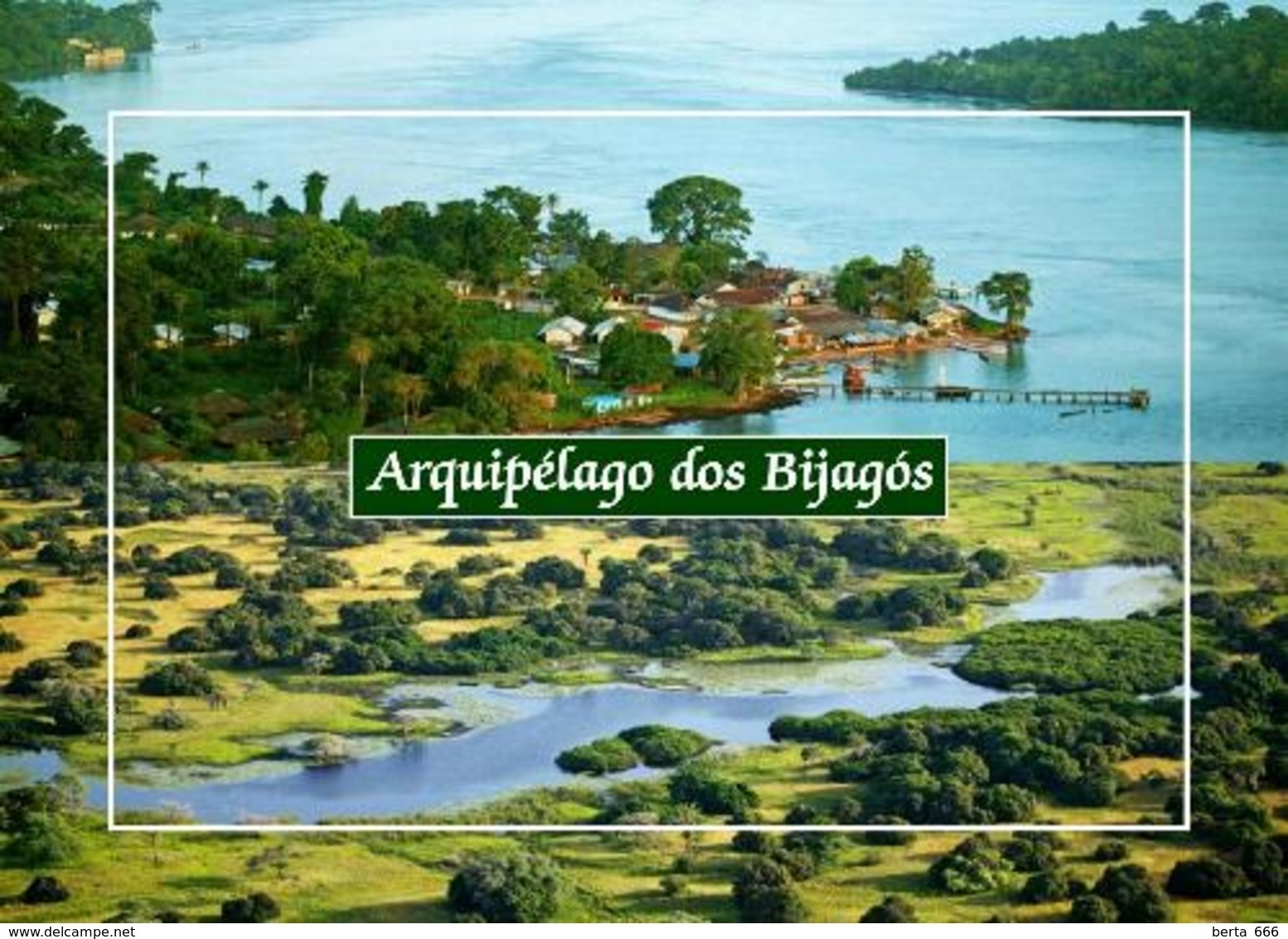 Bissagos Islands Guinea-Bissau Bijagós New Postcard - Guinea-Bissau
