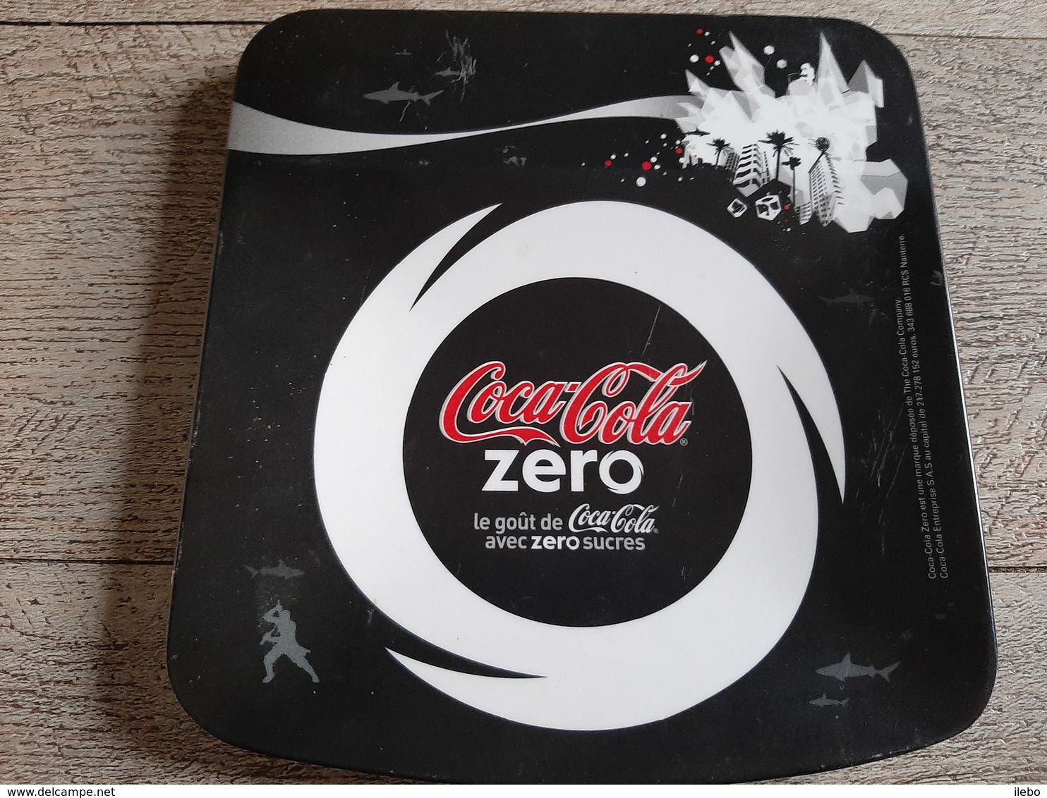 Lot Coca Cola  Zéro  Ramasse Monnaie Dessous De Bouteille Plastique Publicité - Andere & Zonder Classificatie