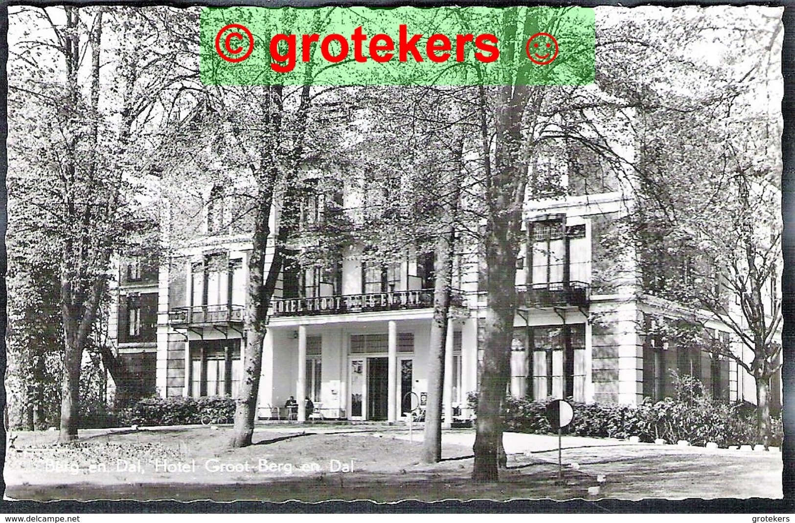 BERG EN DAL Hotel Groot Berg En Dal 1959 - Sonstige & Ohne Zuordnung