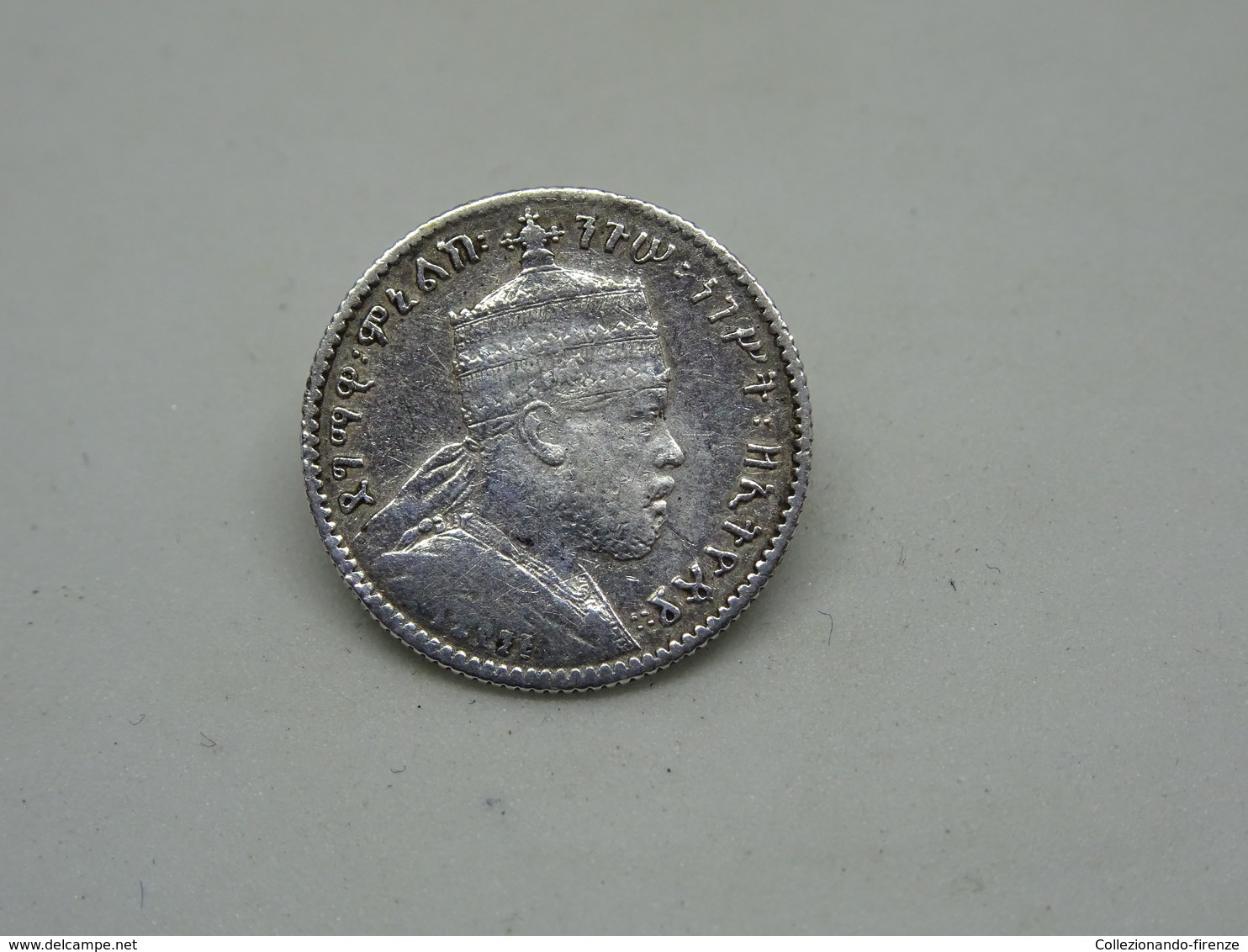 Moneta Coins 1 Gesh Ethiopia EE 1895 - Etiopia - Ethiopië