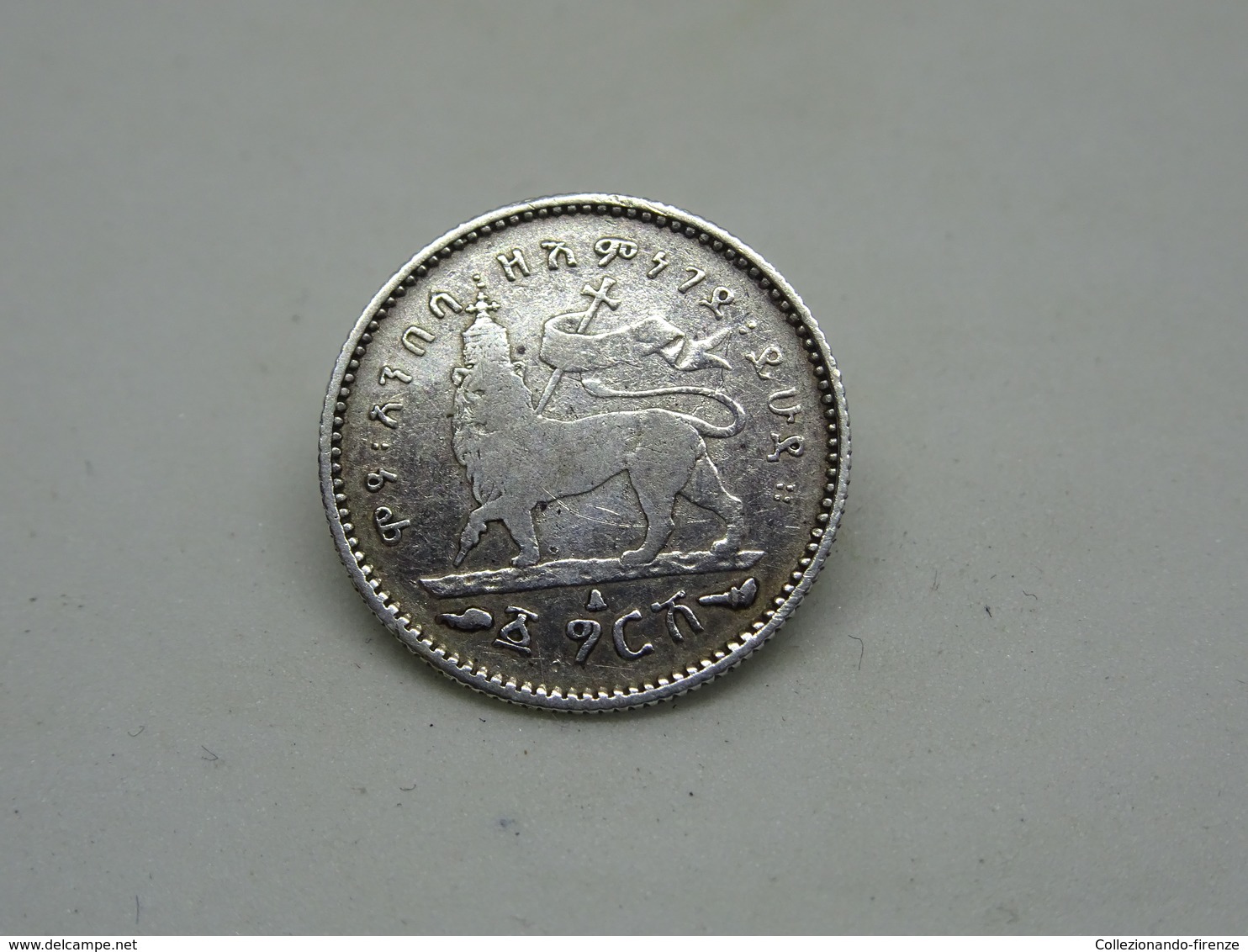 Moneta Coins 1 Gesh Ethiopia EE 1895 - Etiopia - Ethiopie
