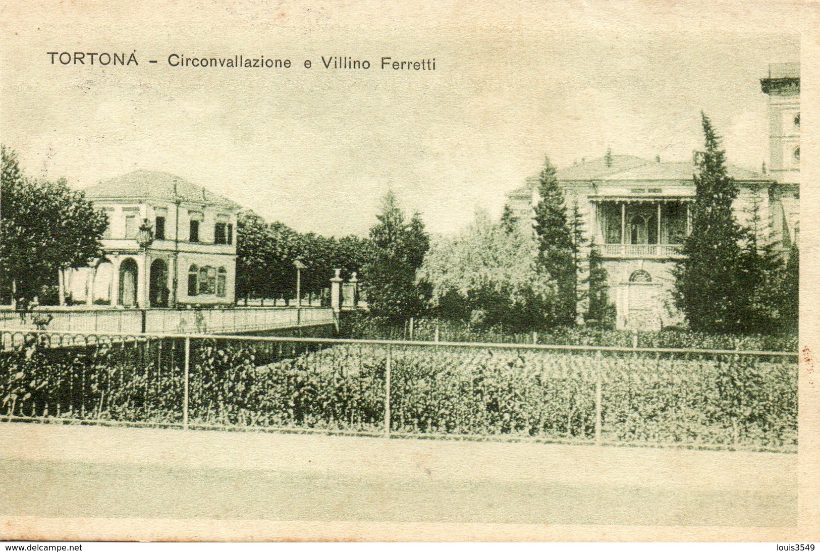 Tortona -   Circonvallazione E  Villino  Ferretti. - Autres & Non Classés