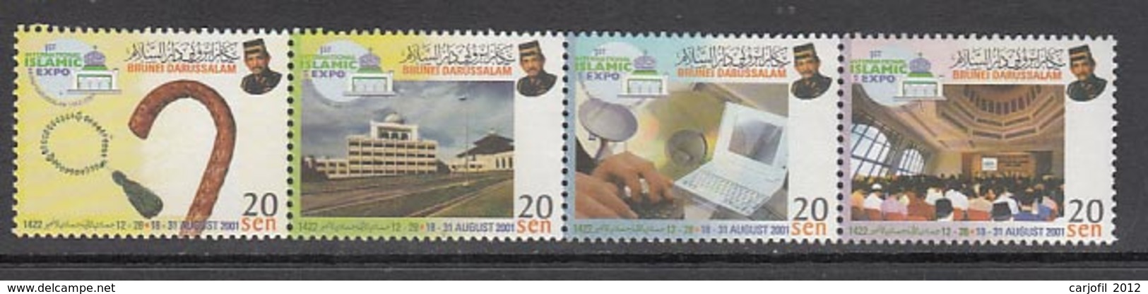 Brunei - Correo Yvert 597/600 ** Mnh - Brunei (1984-...)