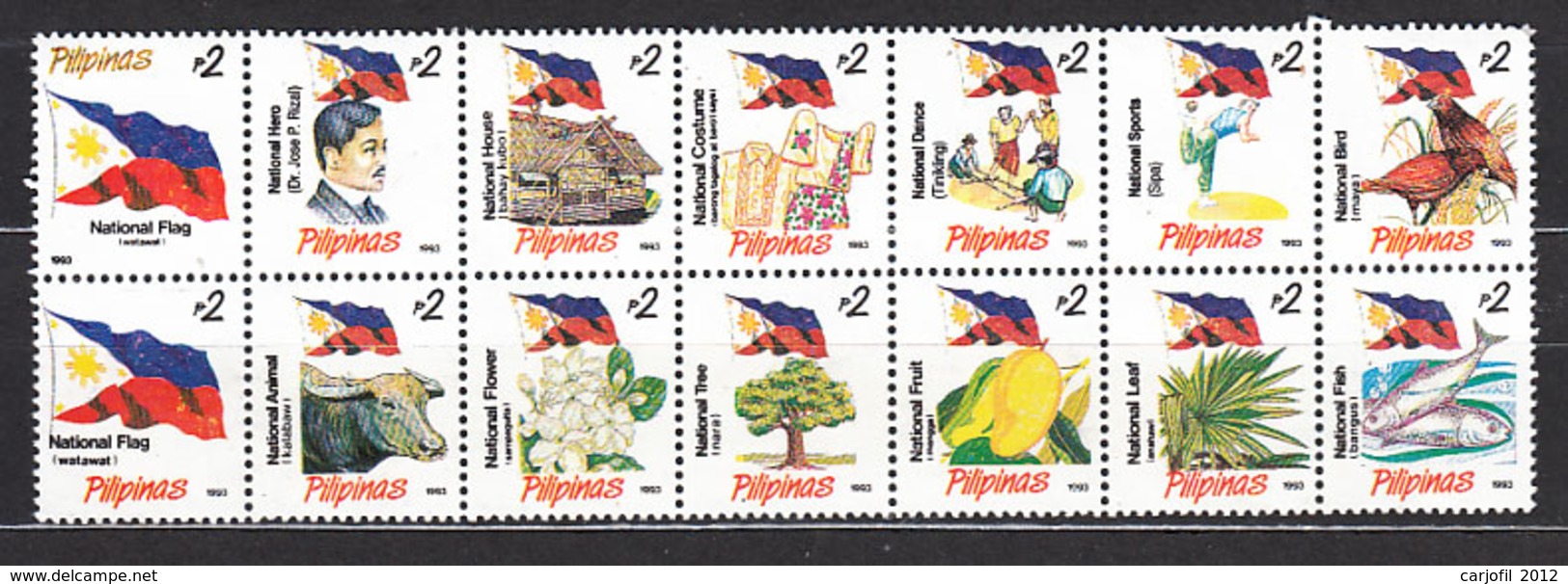 Filipinas - Correo 1995 Yvert 2181/4 ** Mnh  Fauna Y Flora - Filipinas