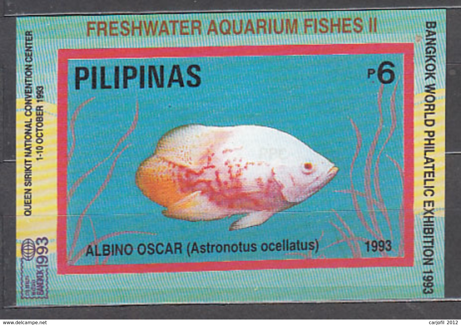 Filipinas - Hojas Yvert 64 ** Mnh  Fauna Peces - Philippines