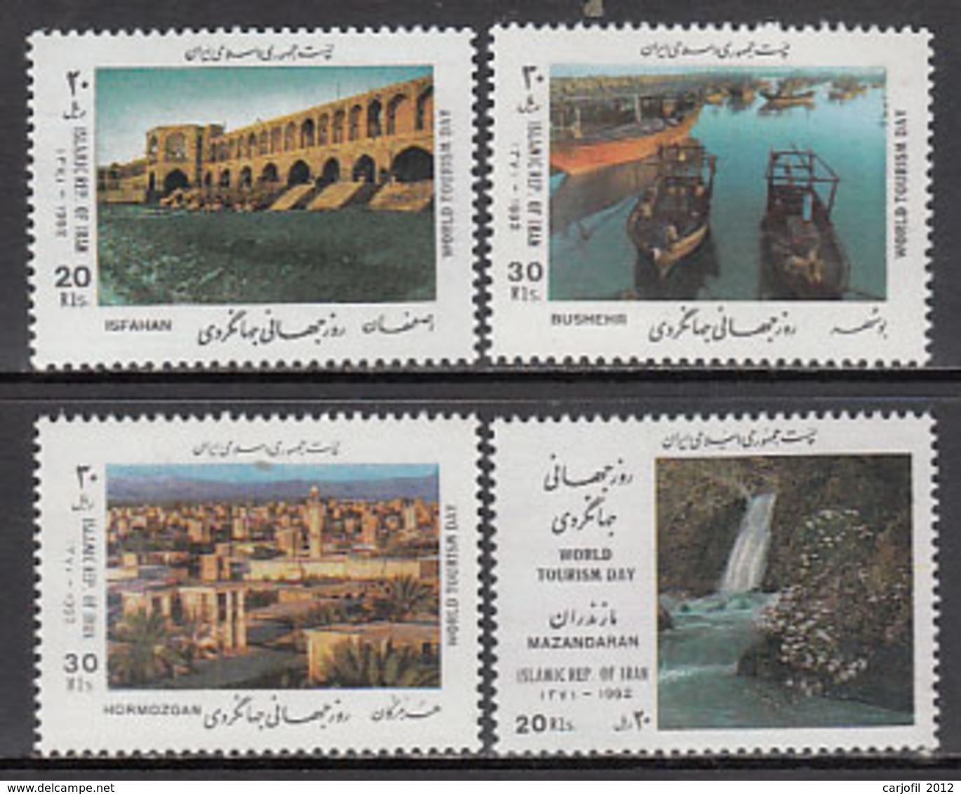 Iran - Correo 1992 Yvert 2268/71 ** Mnh - Irán