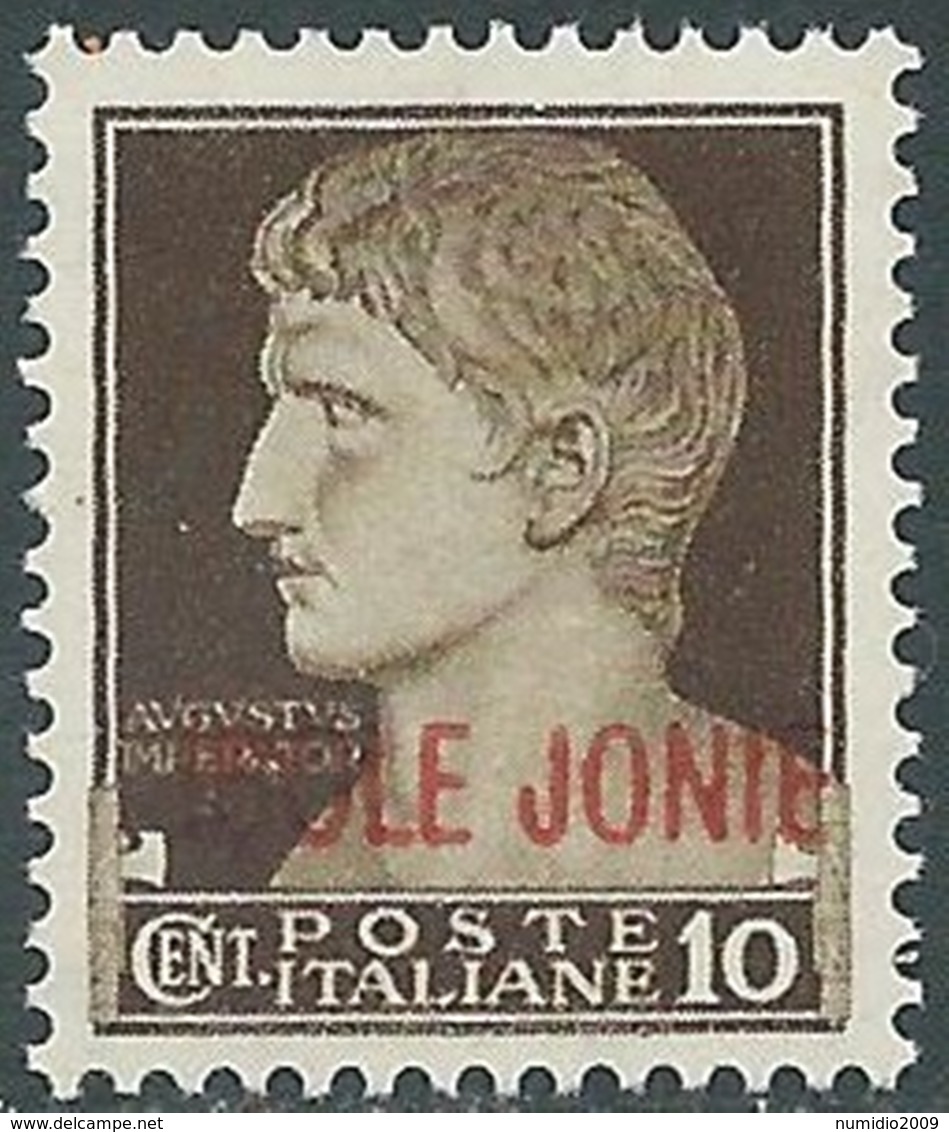 1941 ISOLE JONIE EFFIGIE 10 CENT MNH ** - RB37 - Îles Ioniennes