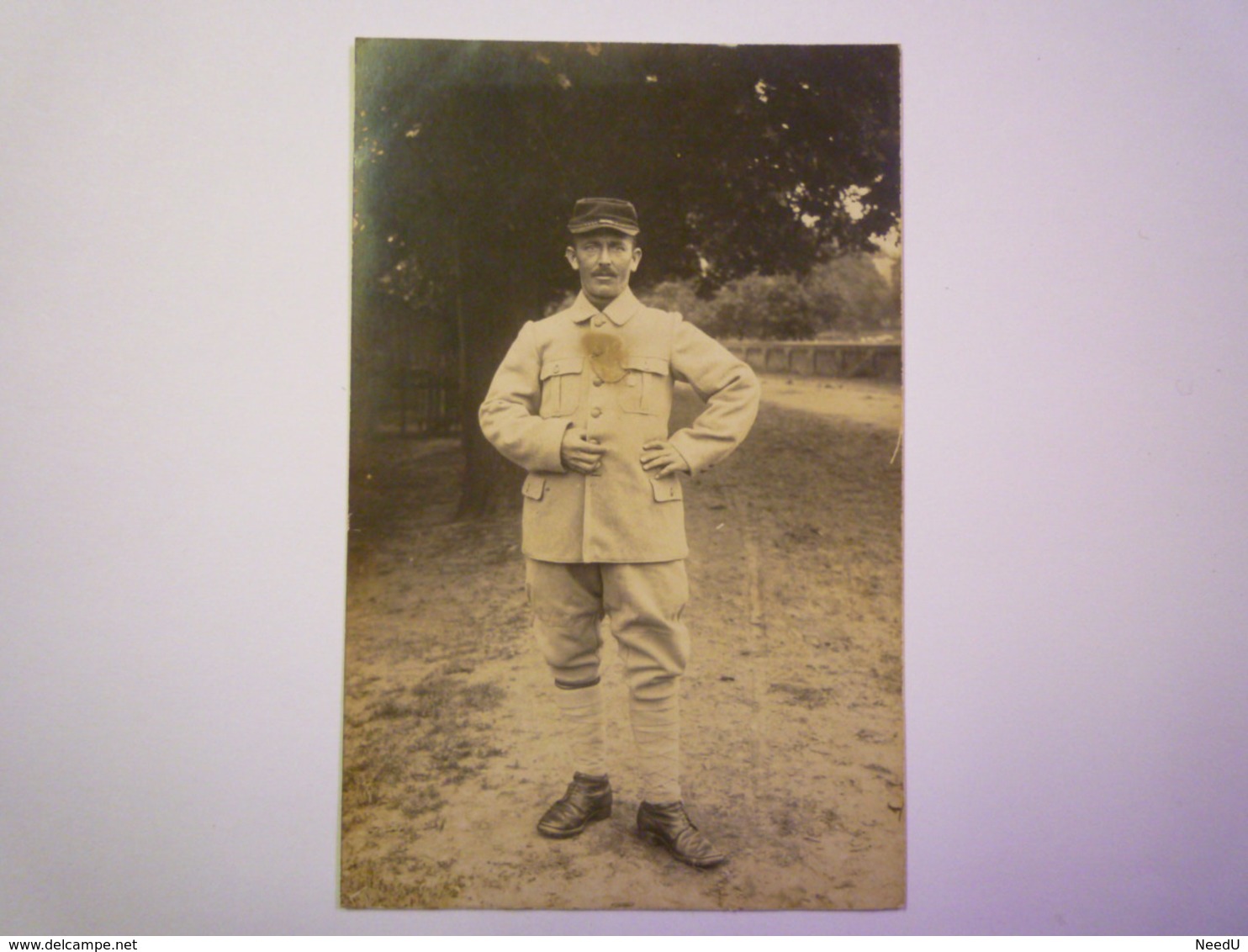 GP 2019 - 2241  SOLTAU  :  Carte Photo D'un Prisonnier De Guerre  (1914 - 1918)   XXXX - Soltau