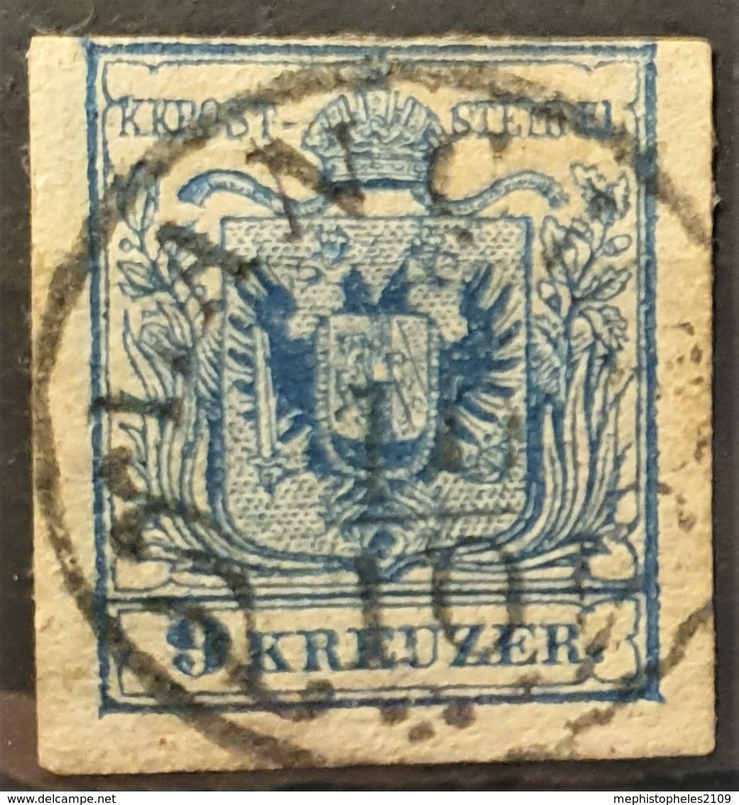 AUSTRIA 1850/54 - Canceled - ANK 5 - 9kr - Used Stamps