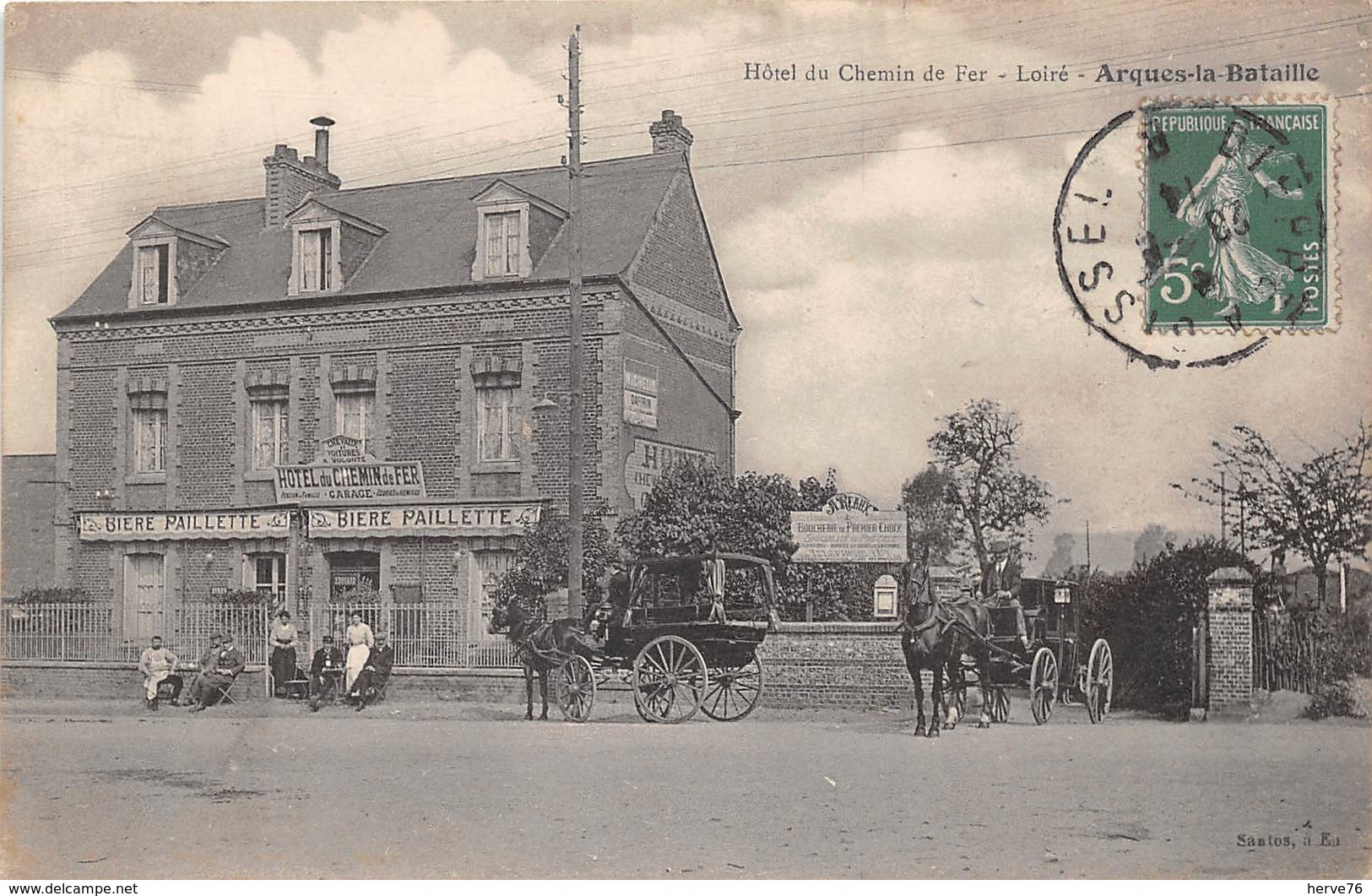 ARQUES LA BATAILLE - Hôtel Du Chemin De Fer - Loiré - Arques-la-Bataille