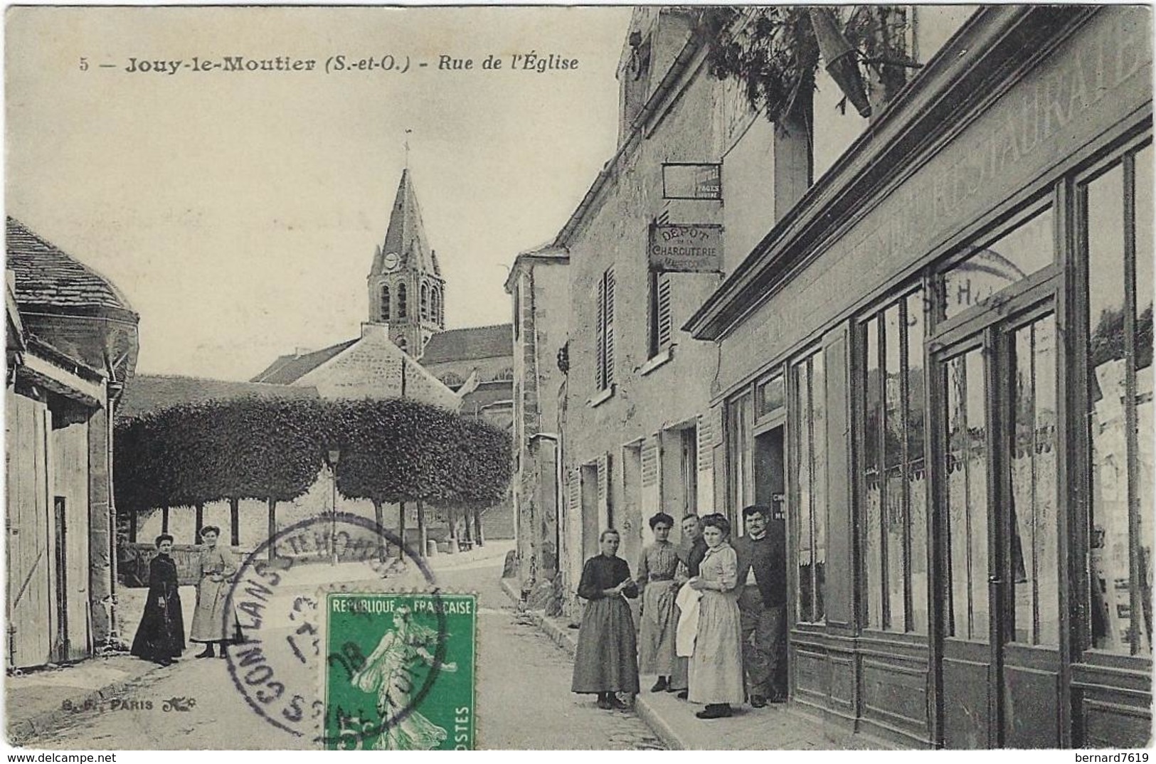 95  Jouy Le Moutier Rue De L'eglise - Jouy Le Moutier