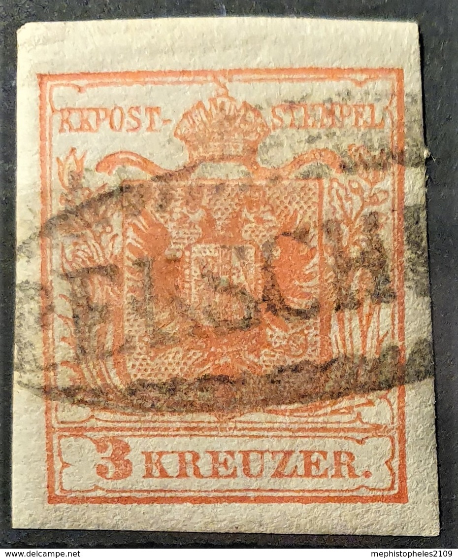 AUSTRIA 1850/54 - Canceled - ANK 3 - 3kr - Used Stamps