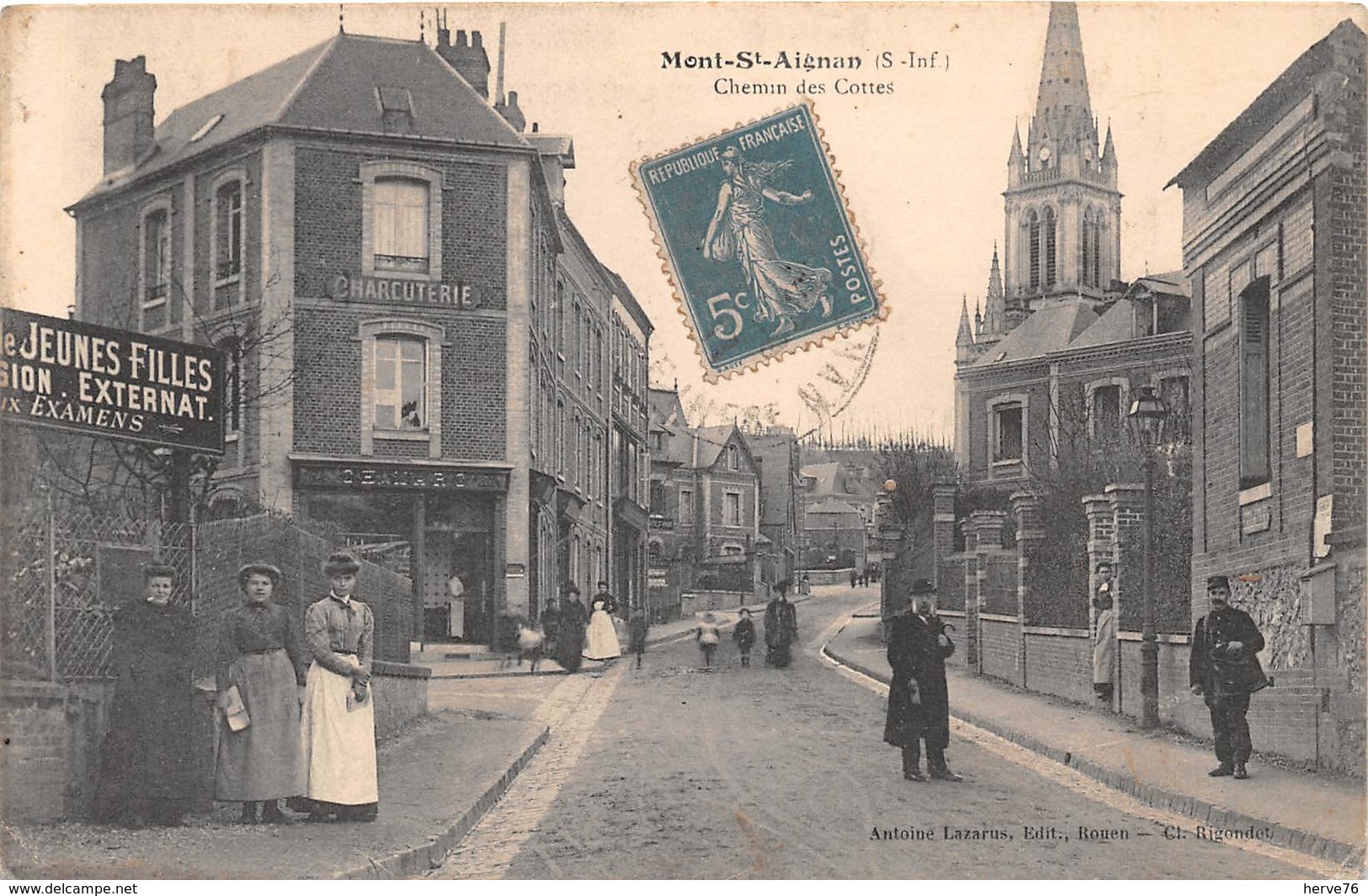 MONT SAINT AIGNAN - Chemin Des Cottes - Mont Saint Aignan