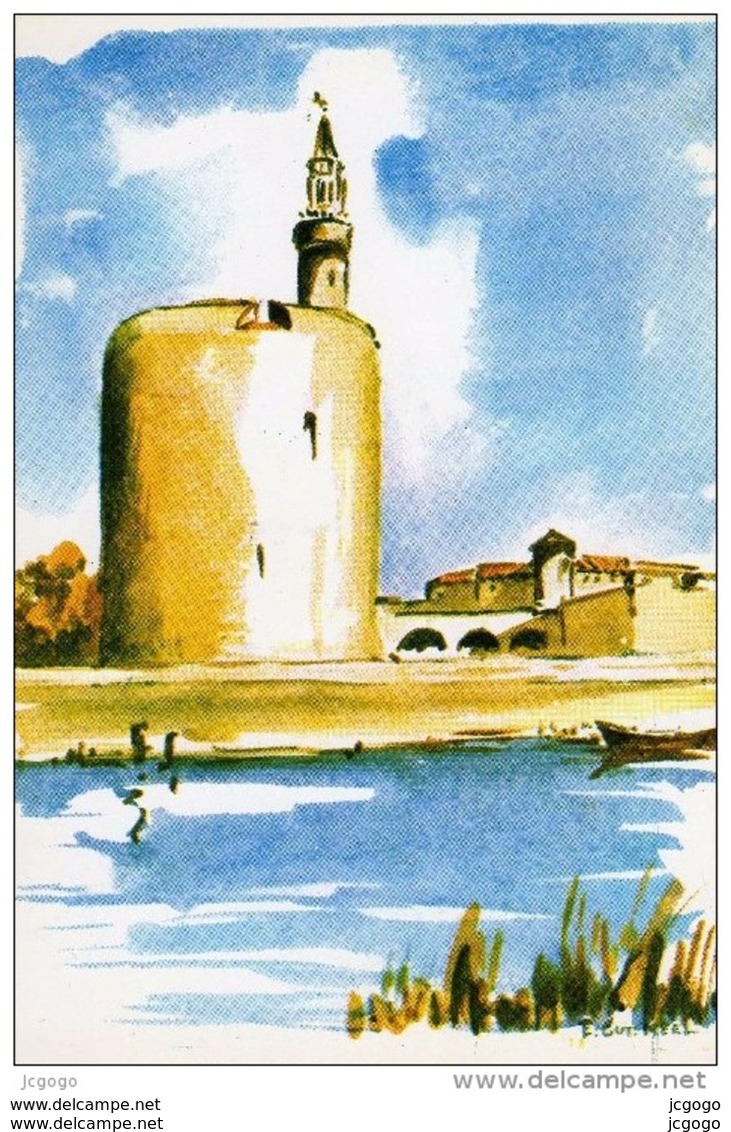 AIGUES-MORTES  LA TOUR DE CONSTANCE   2 Scans  TBE - Aigues-Mortes