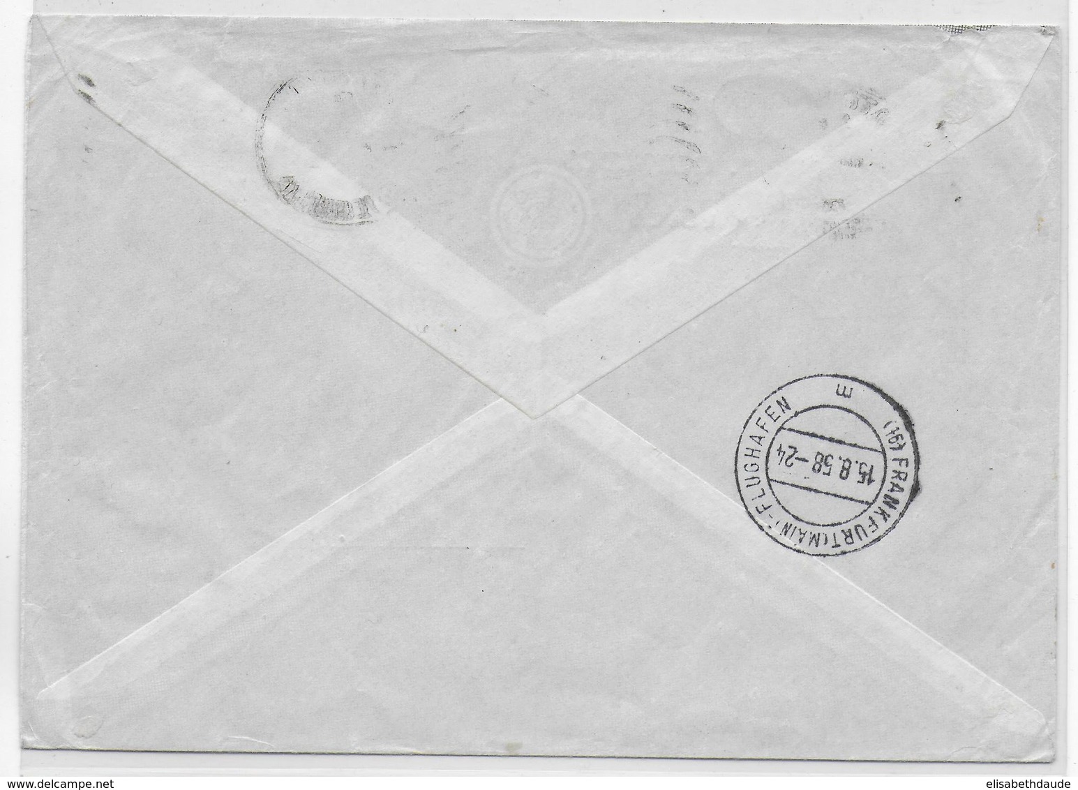 1958 - GRECE - ENVELOPPE EXPRES ! Par AVION De ATHENES => AARBURG (SUISSE) - Covers & Documents