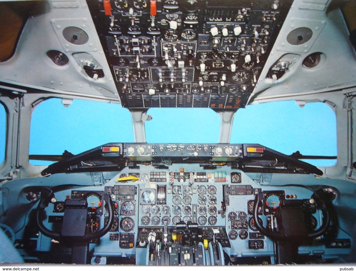 Avion / Airplane / SWISSAIR / Douglas DC-9 / Cockpit - 1946-....: Ere Moderne