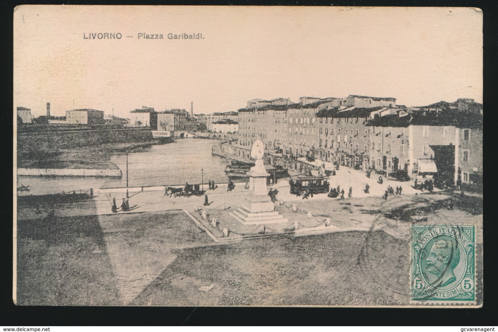 LIVORNO  PIAZZA GARIBALDI - Livorno