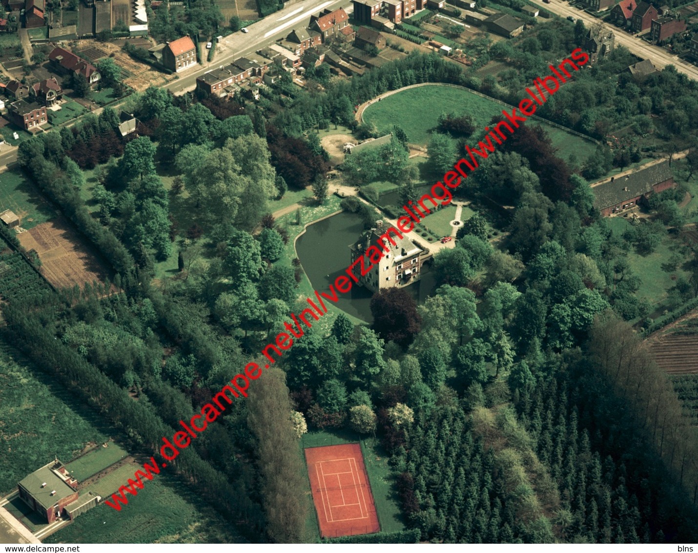 Ranst - Kasteel Doggenhout In Mei 1972 - Photo 15x23cm - Luchtfoto - Plaatsen