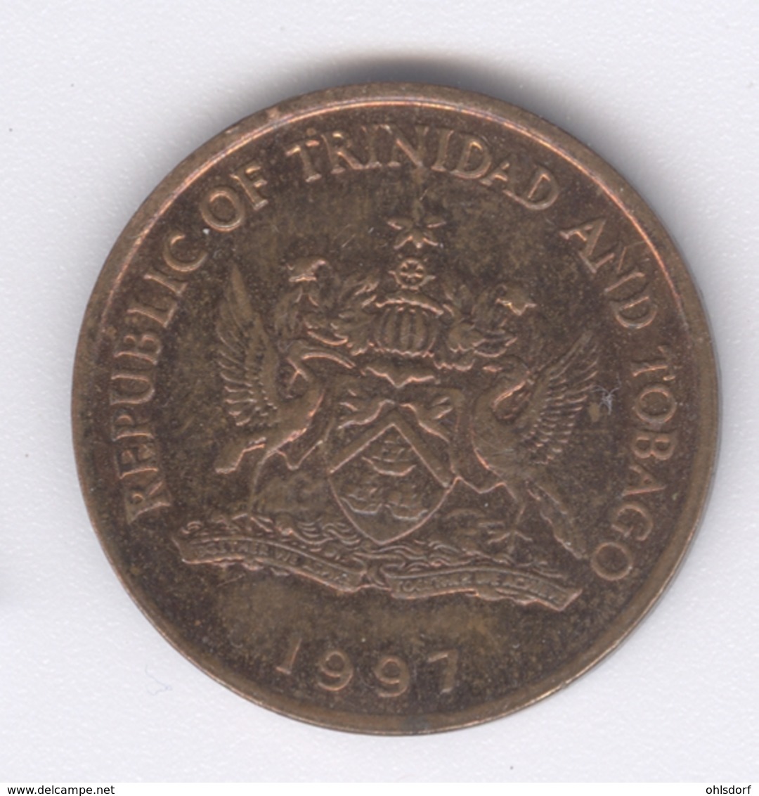 TRINIDAD & TOBAGO 1997: 5 Cents, KM 30 - Trinité & Tobago