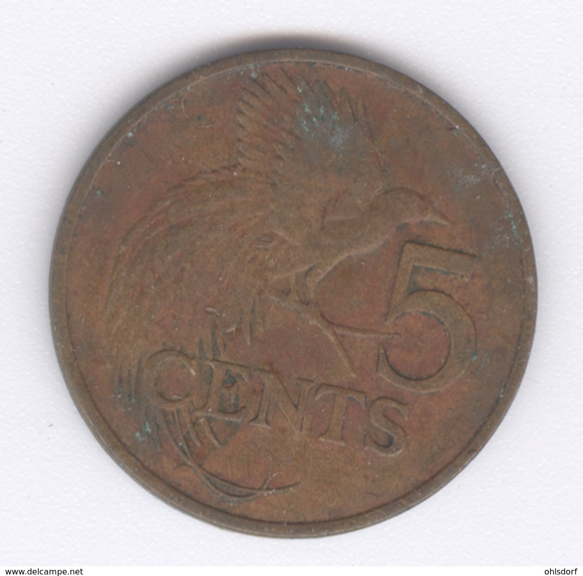 TRINIDAD & TOBAGO 1979: 5 Cents, KM 30 - Trinité & Tobago