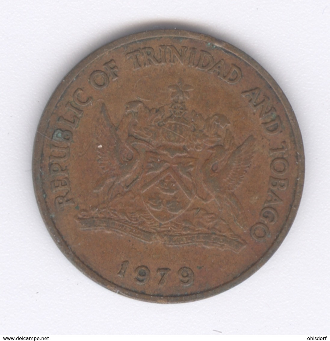 TRINIDAD & TOBAGO 1979: 5 Cents, KM 30 - Trinité & Tobago