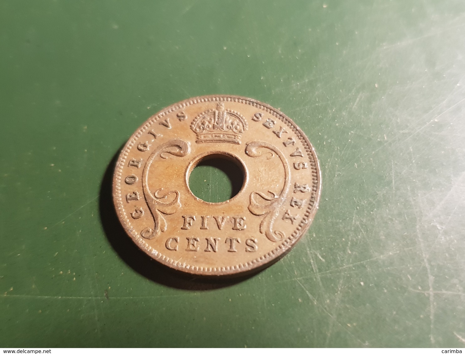 EAST AFRICA 5 CENT. 1952 - British Colony