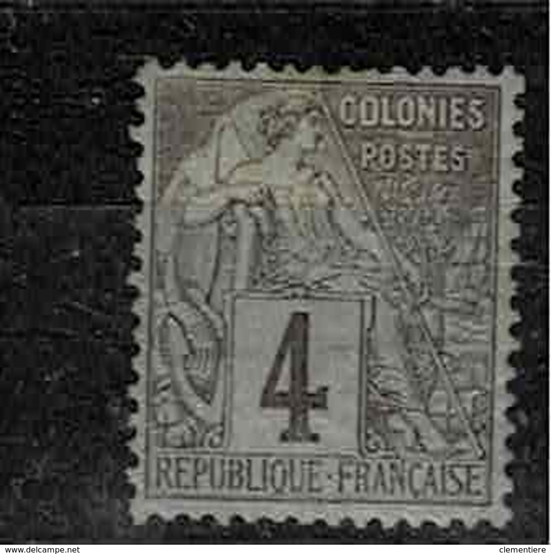 Colonies Françaises, Emissions Générales TP N °48 - Alphée Dubois