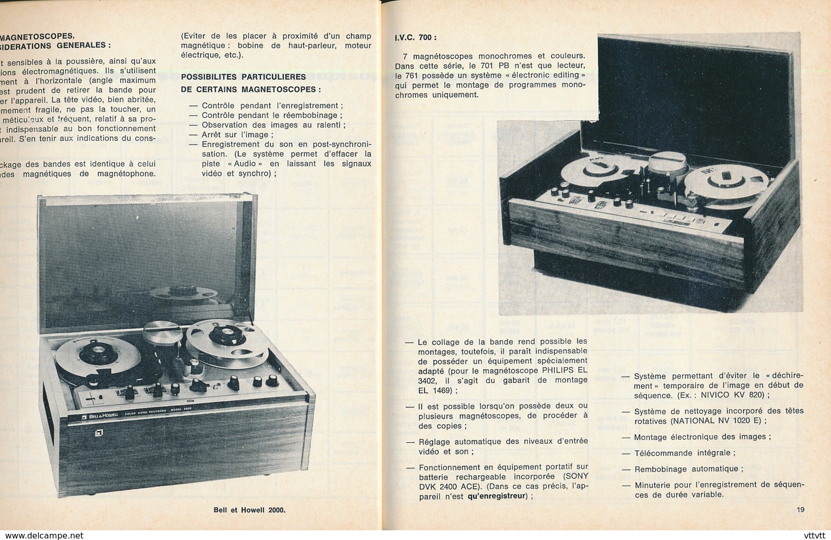 Apprendre L'Audio-Visuel : Le Magnetoscope, La Revue Du Cinéma, Image Et Son,  Hors-Série ADV 7 (96 Pages) Années 1970 - Audio-Video