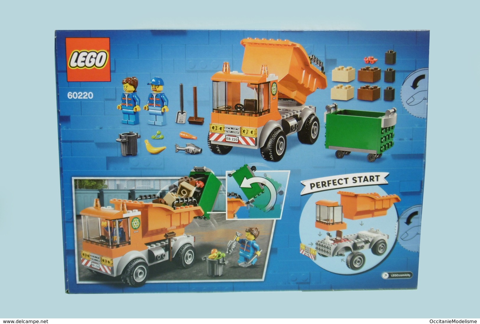 Lego City - LE CAMION DE POUBELLE Garbage Truck Réf. 60220 Neuf - Non Classificati