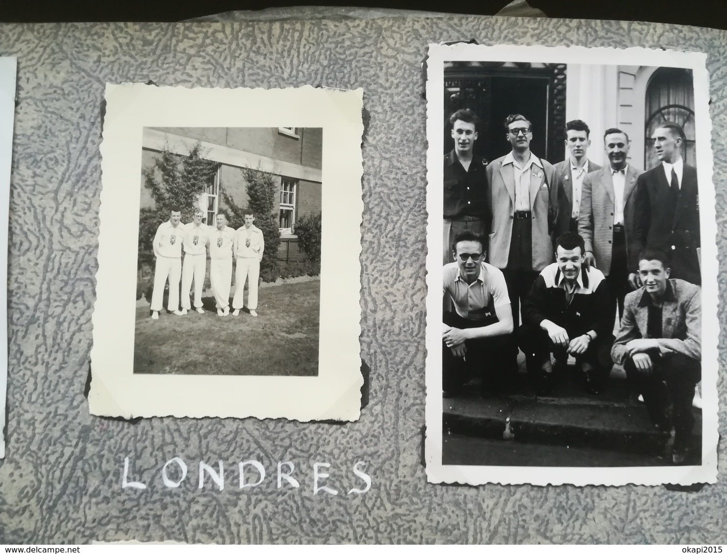 HOMME ATHLÈTE ÉQUIPE NATIONALE BELGIQUE (BASKET- BALL ?) JEUX OLYMPIQUES LONDRES  ALBUM 100 photos