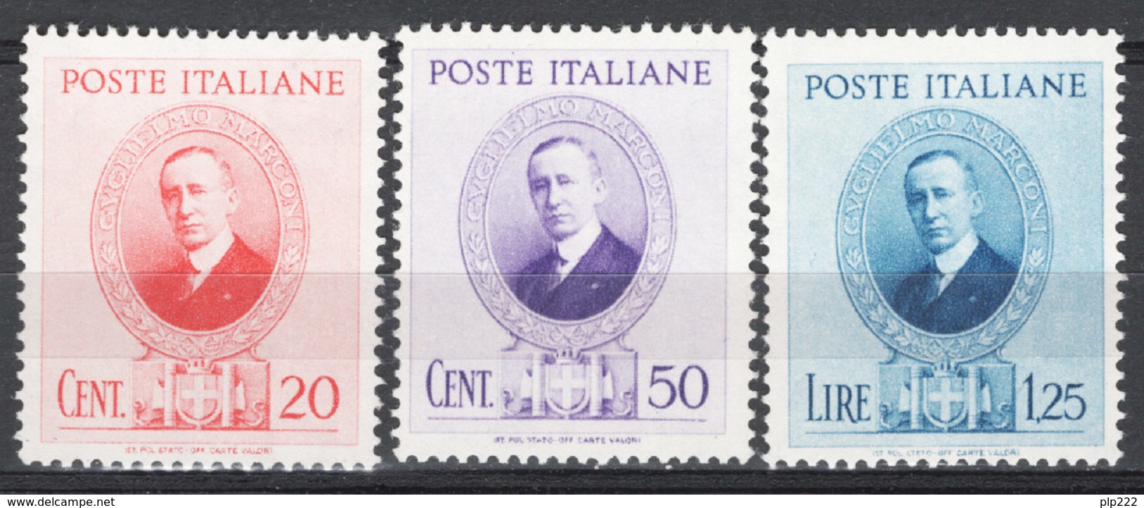 Italia Regno 1938 Sass.436/38 **/MNH VF/F - Ungebraucht