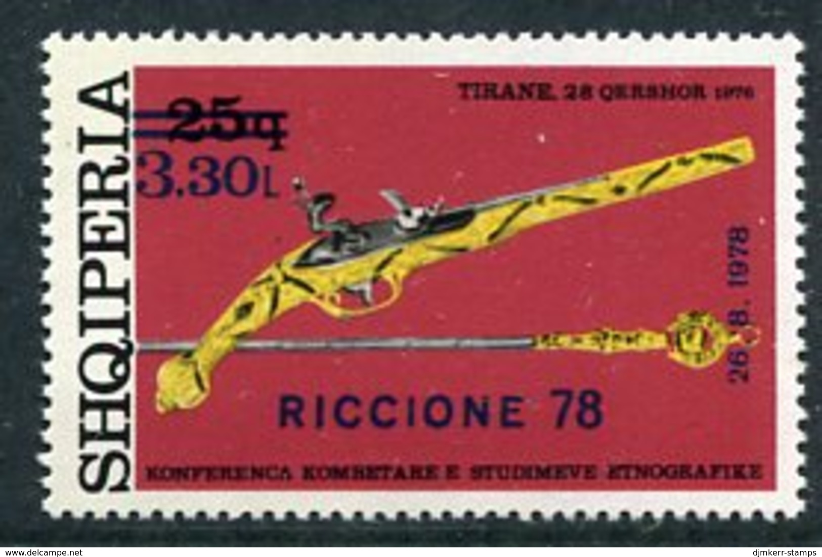 ALBANIA 1978 Riccione International Fair MNH / **  Michel 1983 - Albanie