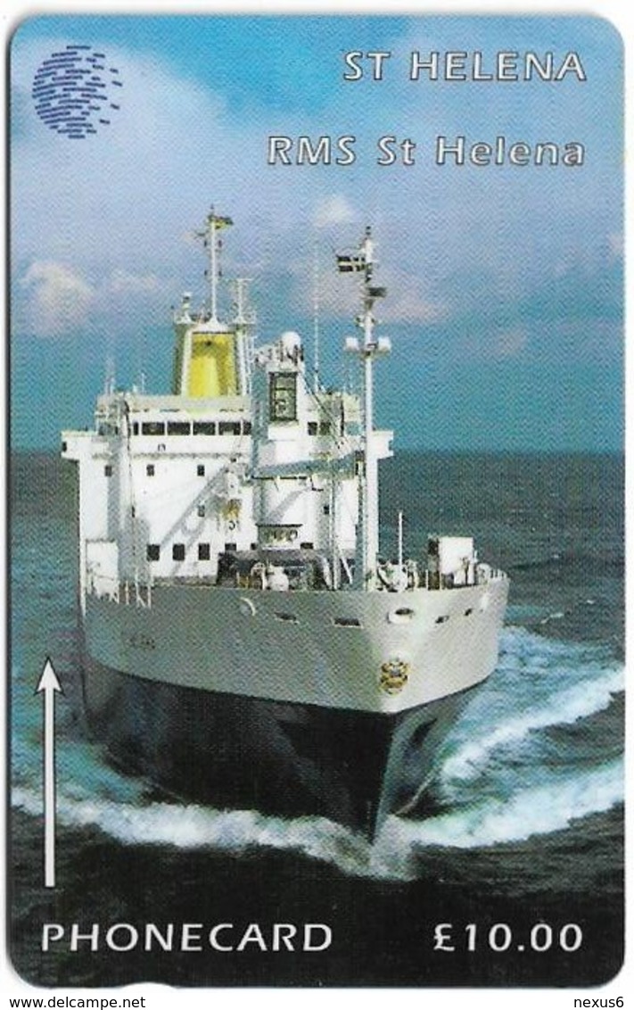 St. Helena - C&W - GPT - Ships - R.M.S. St. Helena (1990-) - 5CSHB - 2.000ex, Used - St. Helena Island