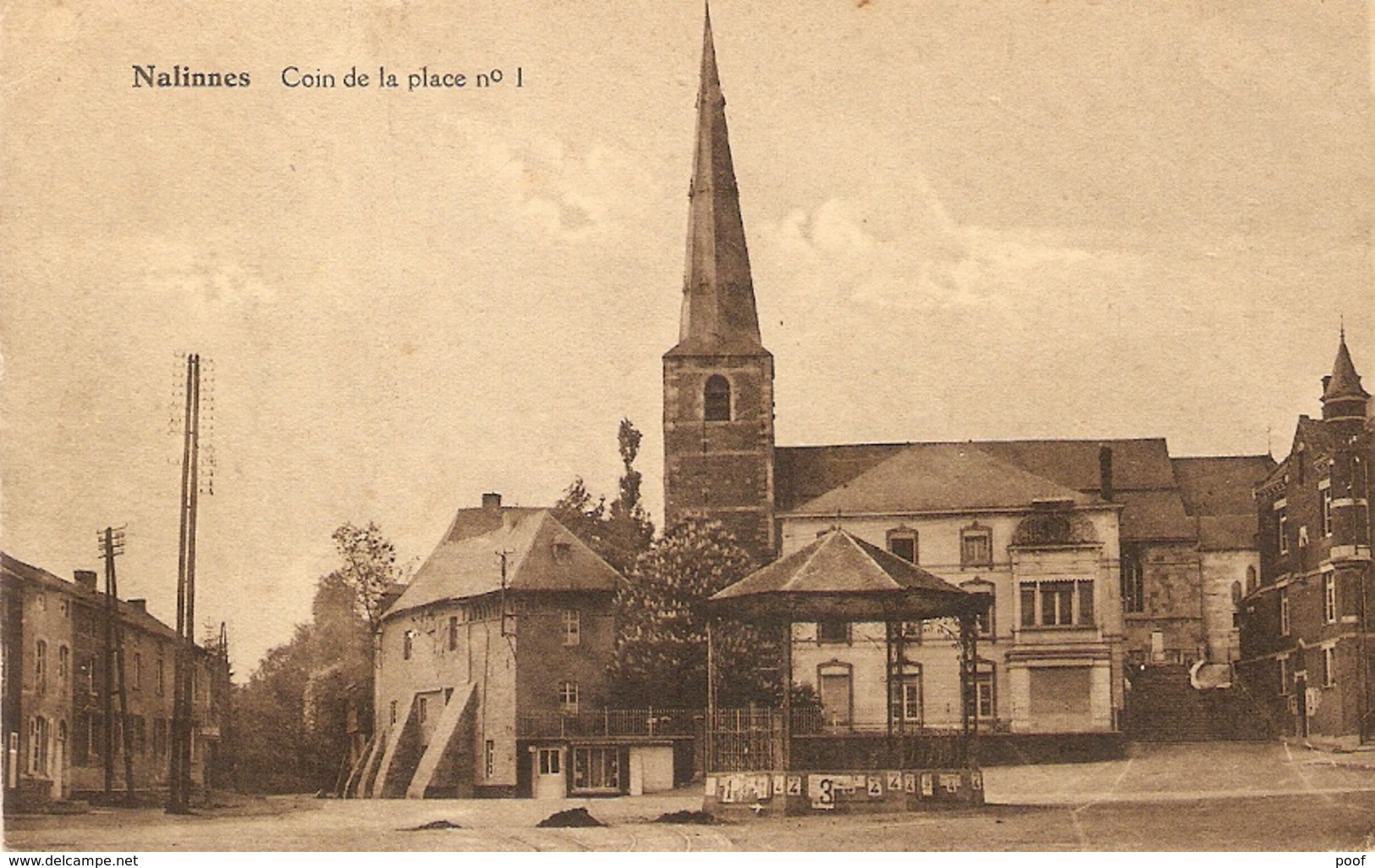 Nalinnes : Coin De La Place N° 1 - Ham-sur-Heure-Nalinnes