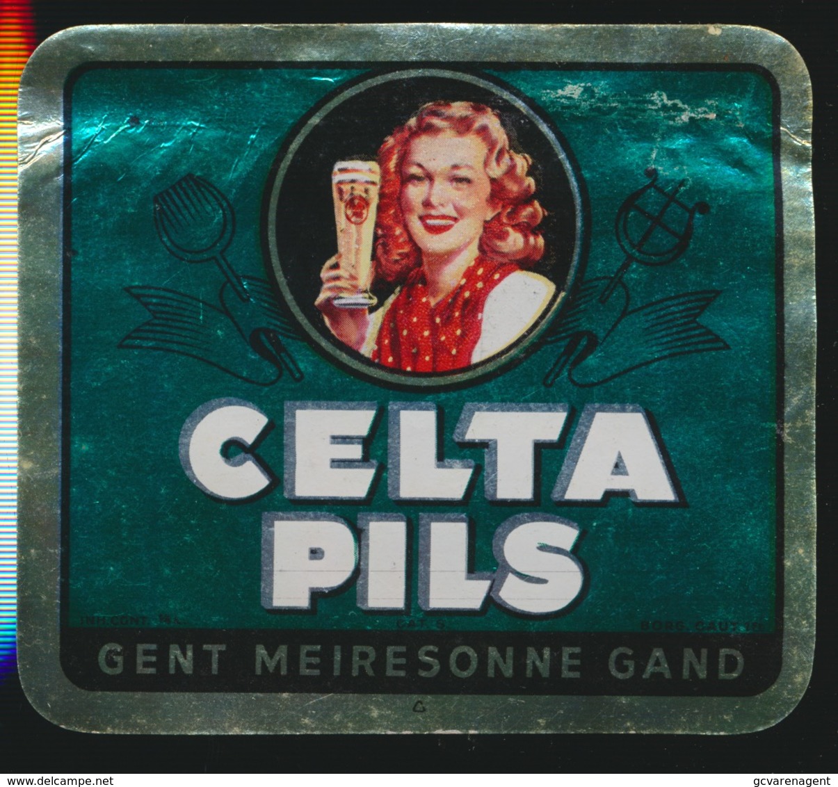 GENT  MEIRESONNE  CELTA PILS - Bier